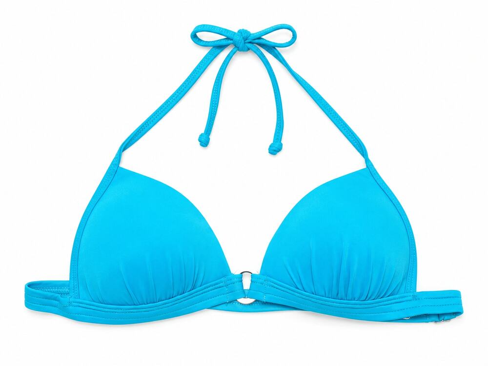 NWOT Venus Turquoise Halter Push Up Bikini Top 32B/34A/36AA